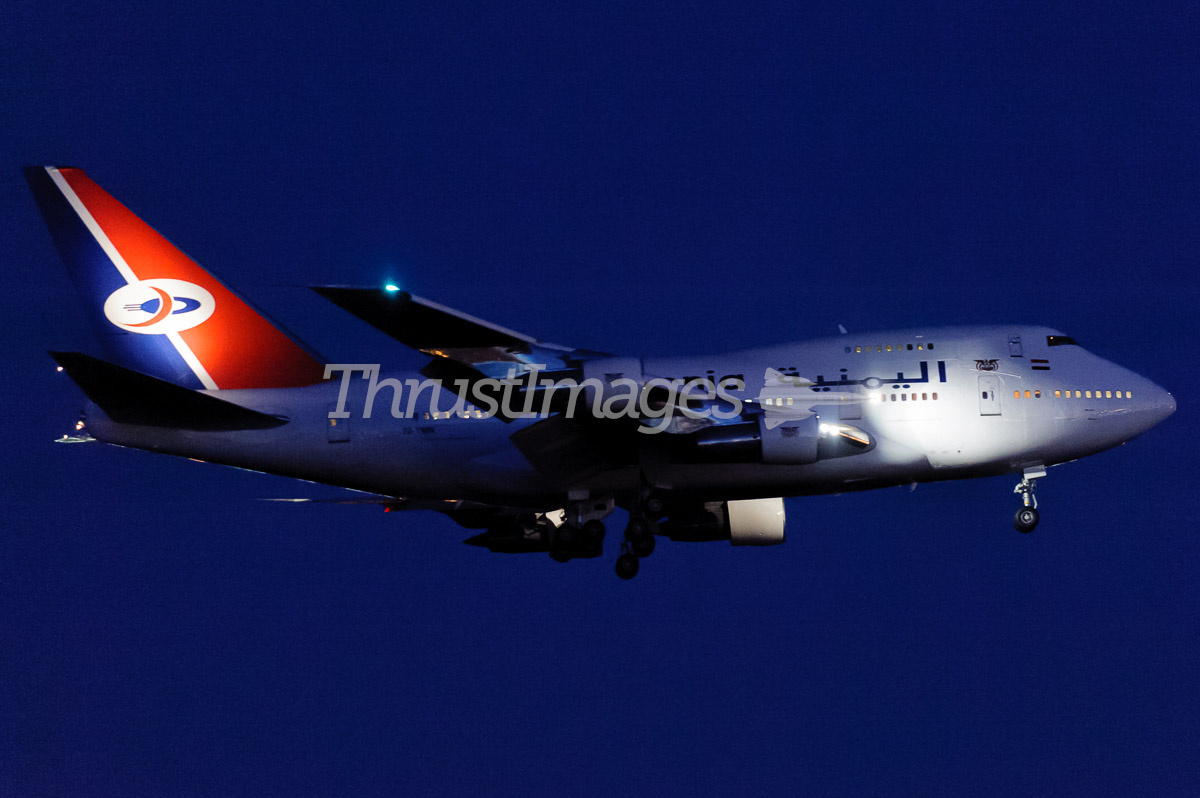Yemenia - Yemen Airways (Government of Yemen) Boeing 747SP-27